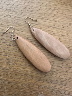 Light Weight Wooden Earrings