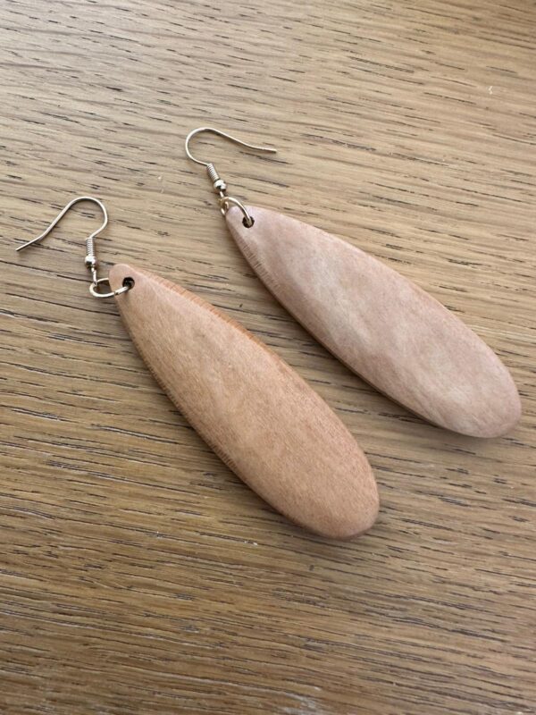 Light Weight Wooden Earrings