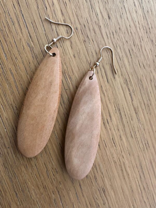 Light Weight Wooden Earrings