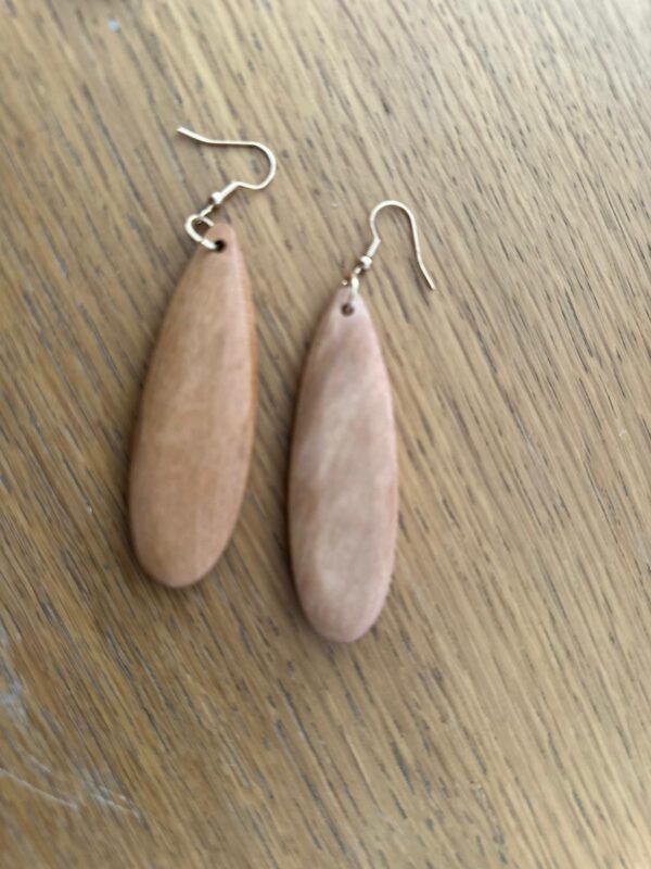 Light Weight Wooden Earrings