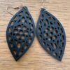 Light Weight Wooden Earrings