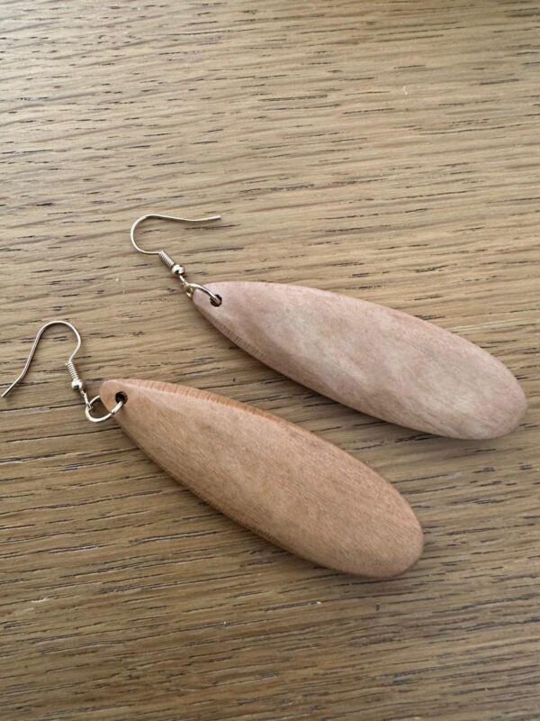 Light Weight Wooden Earrings
